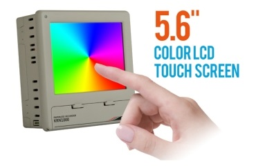 KRN1000 Series LCD Touchscreen Paperless Recorders